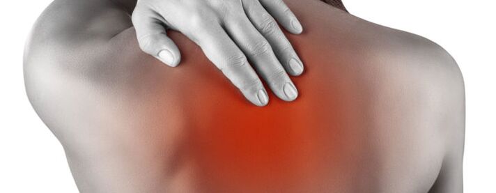 Mal di schiena nell'osteocondrosi
